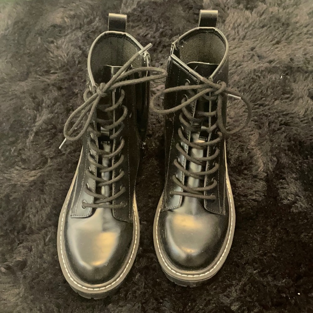 Black boots